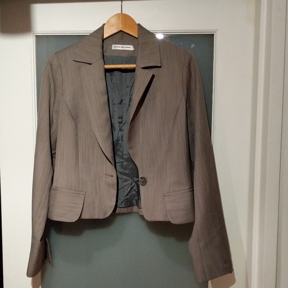 Jacqueline Conoir size 10 grey skirt suit - Picture 7 of 15